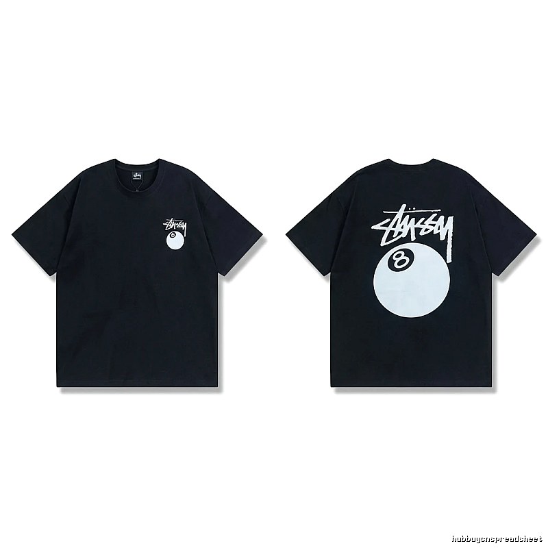 Stussy 8-Ball Series Black T-shirt