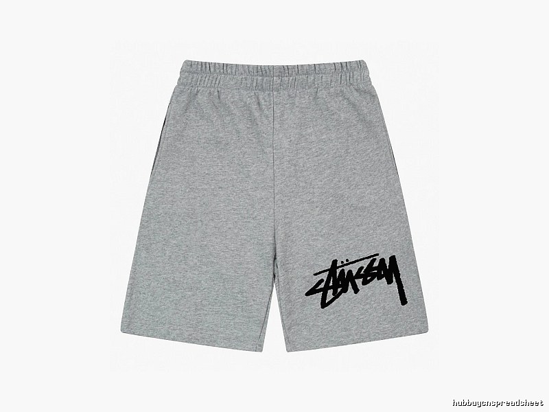 Stussy basic casual grey shorts