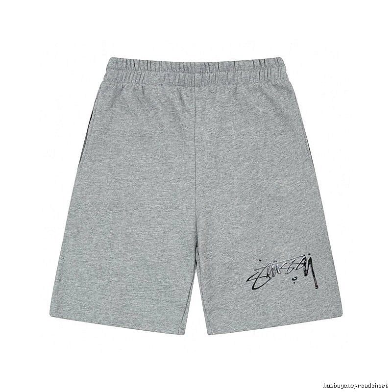 Stussy basic gray shorts