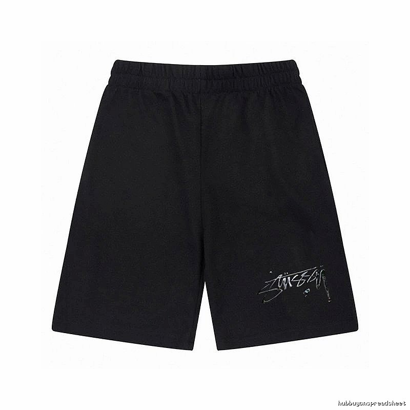 Stussy Basic Style Trendy Black Shorts