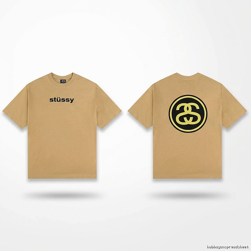 Stussy classic khaki short-sleeve