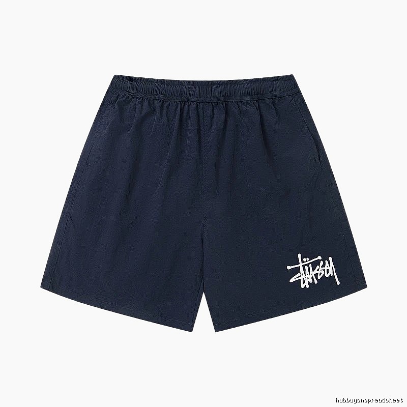 Stussy Classic Street Style Navy Blue Casual Shorts