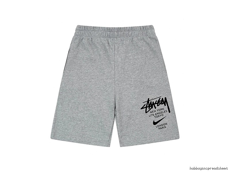 Stussy Co-branded Sporty Grey Shorts