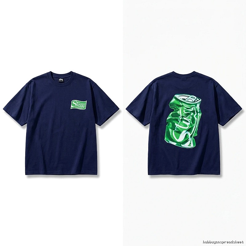 Stussy Cola Print Short-Sleeve T-Shirt
