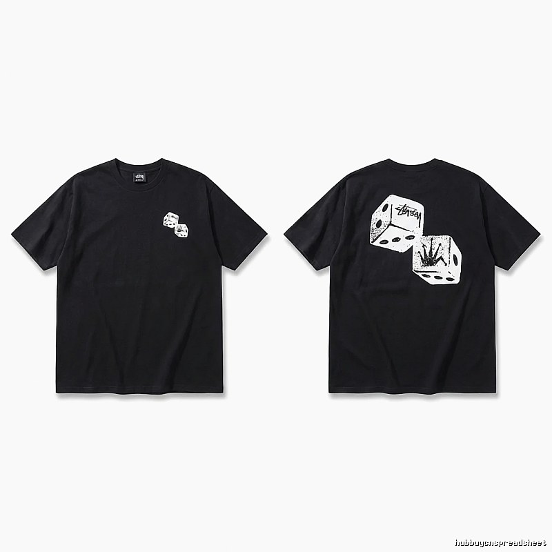 Stussy Dice Series Black T-shirt