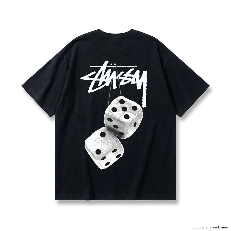 Stussy Dice Style Black T-shirt
