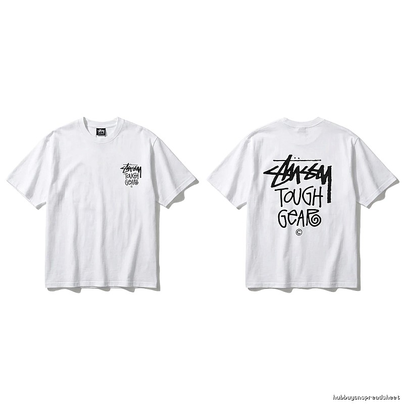 Stussy Graffiti Style White T-shirt