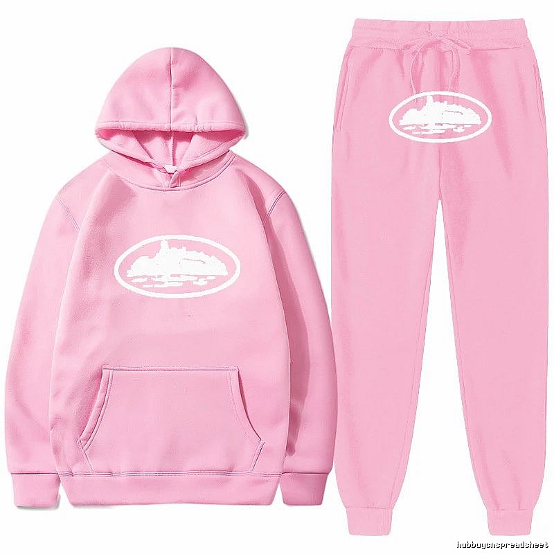 Stussy Pink Red Tracksuit Set Statement Graphic Logo
