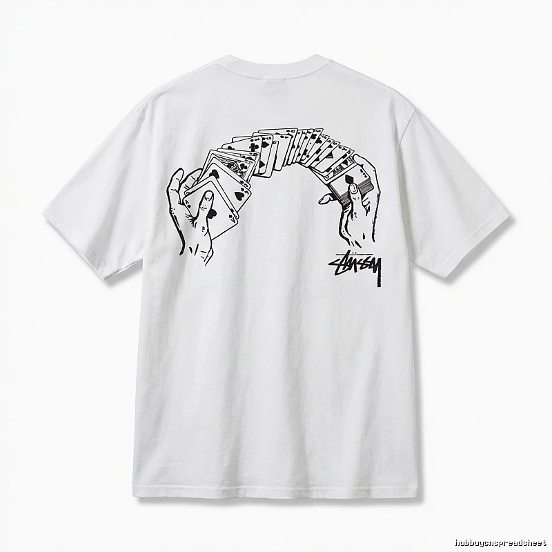 Stussy Poker Print Style T-shirt