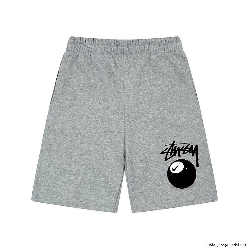 Stussy trendy and cool style gray shorts