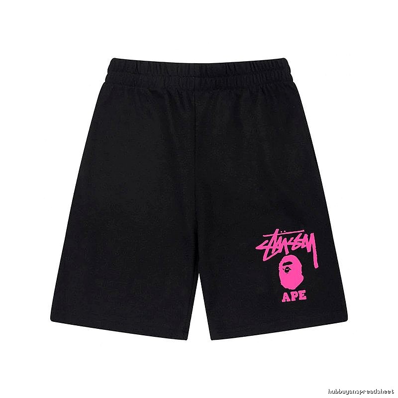 Stussy trendy black shorts