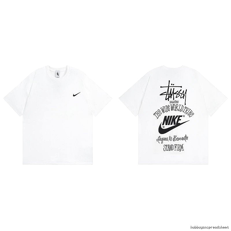 Stussy White Spider Graphic T-Shirt Poolside Style Logo