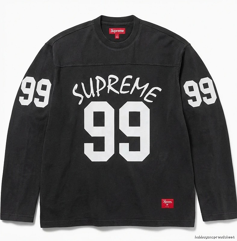 Supreme 99 Series Sporty Black T-shirt