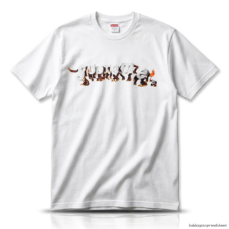 Supreme Animal Print White T-shirt