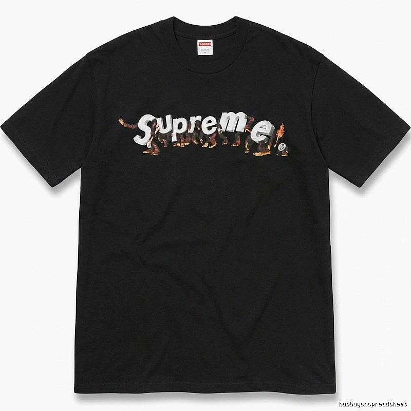 Supreme Ape Series Black T-shirt