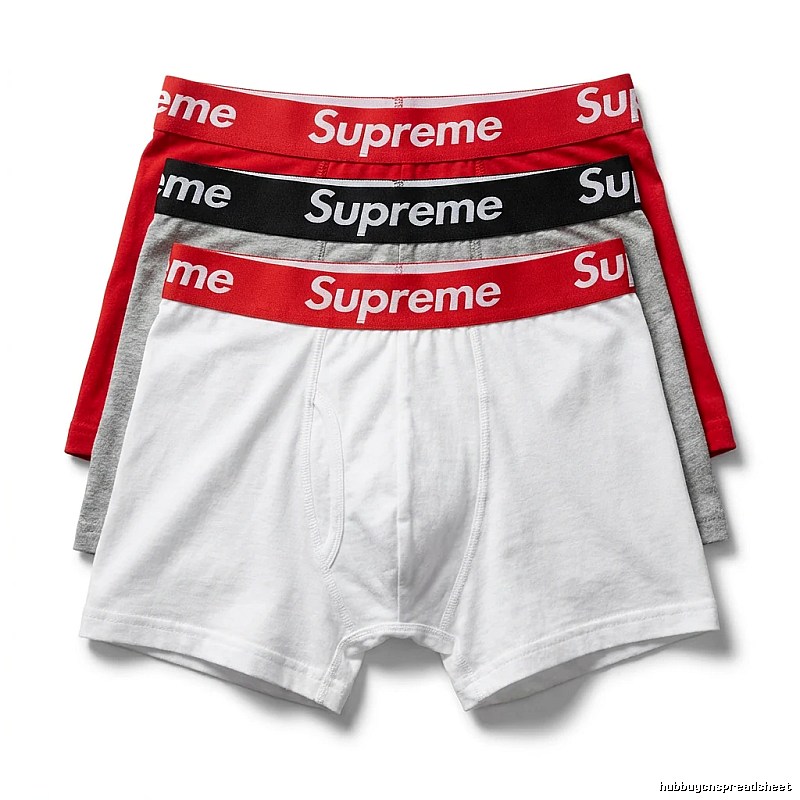 Supreme basic red-label underwear