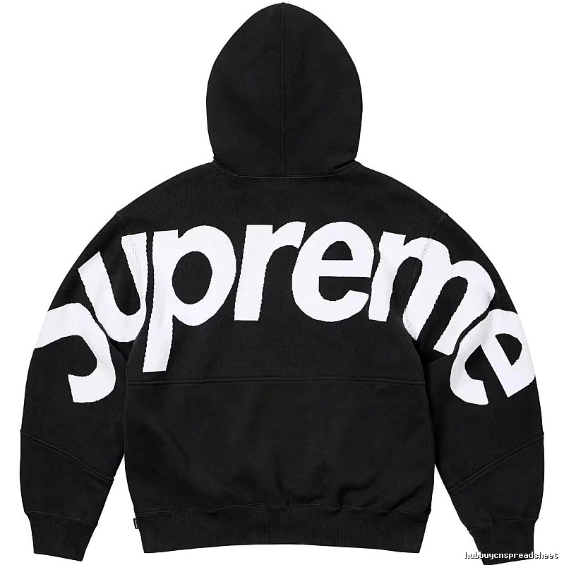 Supreme Casual Logo hoodie Gray Red Oversized for Streetwear Looks