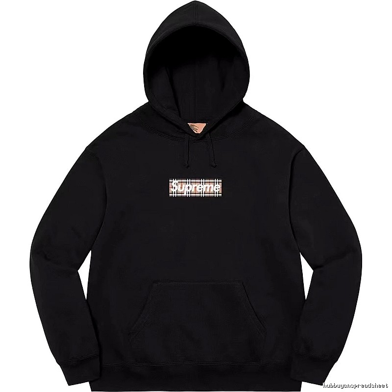 Supreme Monogram Logo hoodie Gray Red Oversized for Casual Outfits
