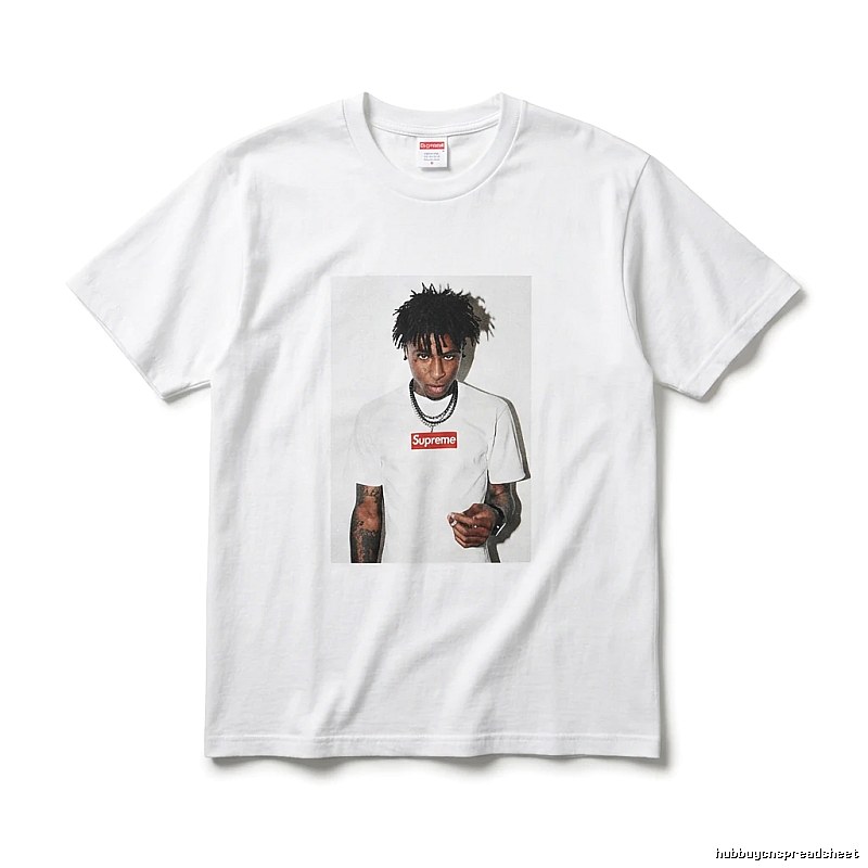 Supreme Portrait Style White T-shirt