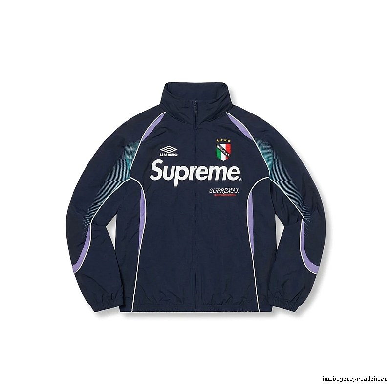Supreme sporty dark blue jacket