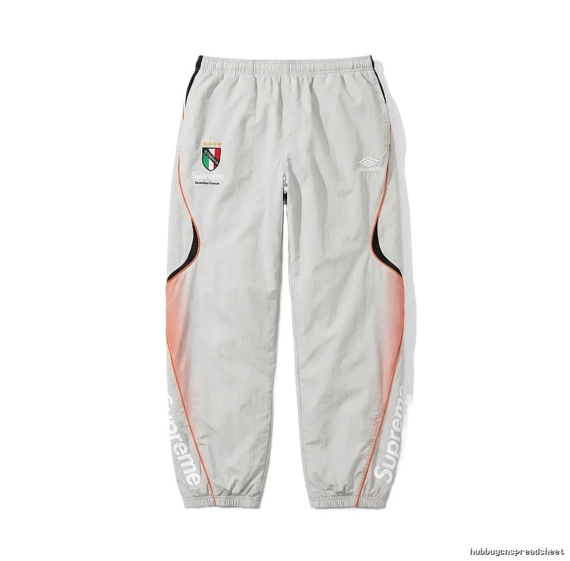 Supreme sporty light gray long pants