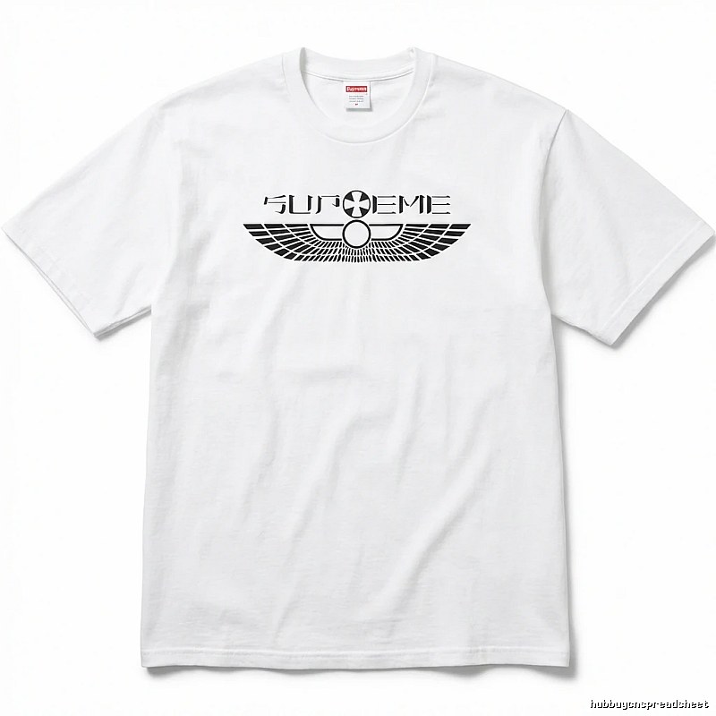 Supreme Wing Wind White T-shirt