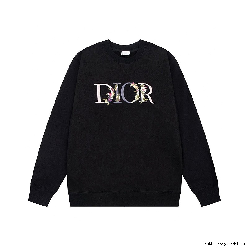 Sweatshirt by Dior with Black Sweatshirt with Dior Floral