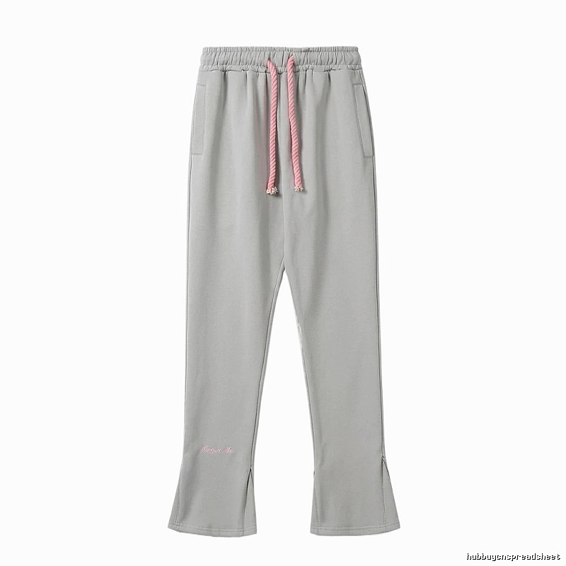 SynaWorld Casual Light Gray Long Pants