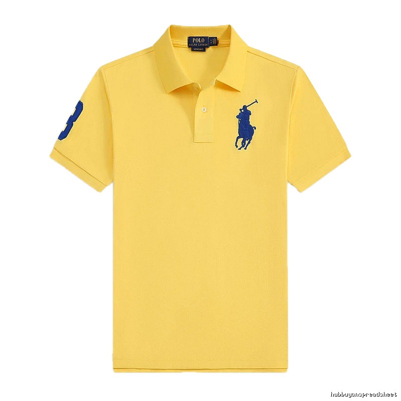 The classic yellow shirt of Ralph Lauren Polo.