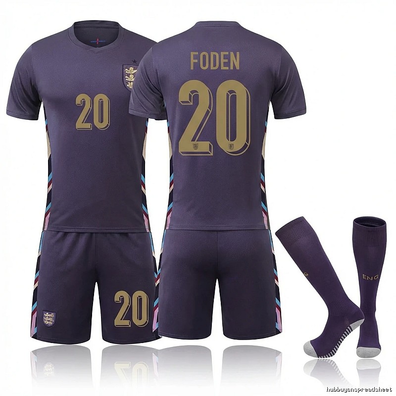 The FODEN series sportswear set of England.
