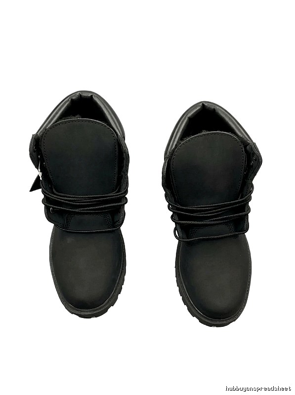 Timberland classic black work boots.