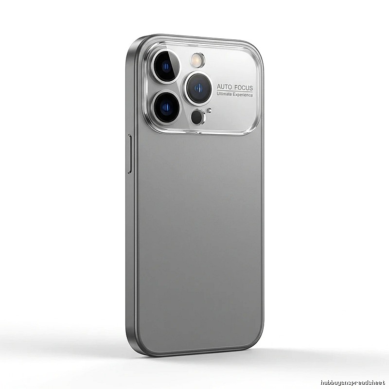 Transparent Gray Trendy Brand Phone Case for iPhone