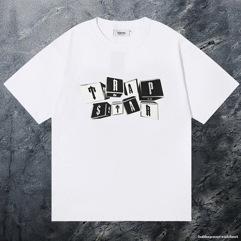 Trapstar Easy Match Keys graphic T-shirt Black White Key for Leisure Wear