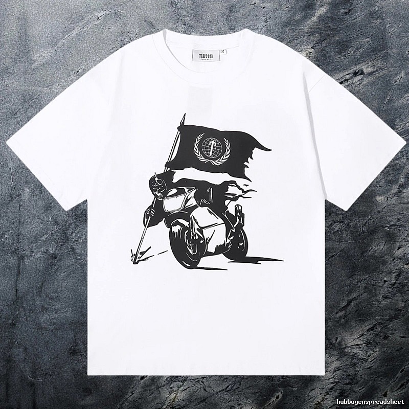 Trapstar Gift Ready Keys graphic T-shirt Black White Key with Standout Detail