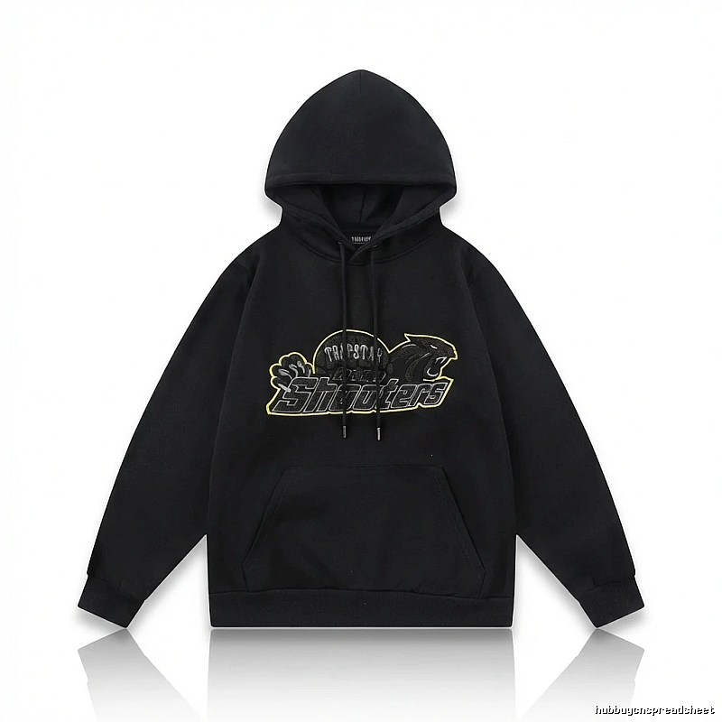 Trapstar Print Trendy and Cool Black Sweatshirt