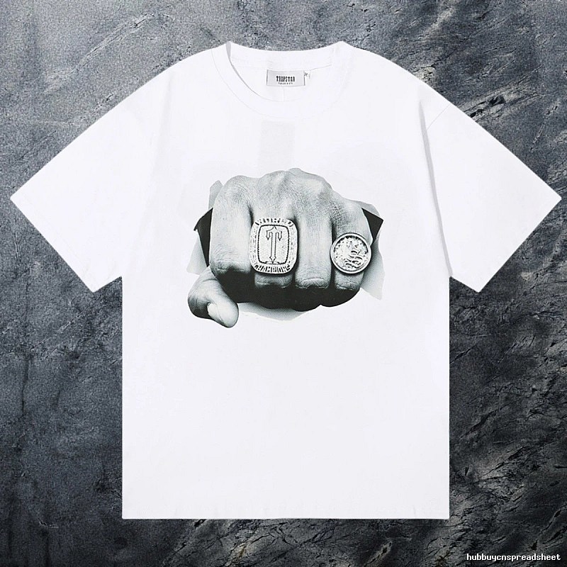 Trapstar Sport Keys graphic T-shirt Black White Key for Collection Drops
