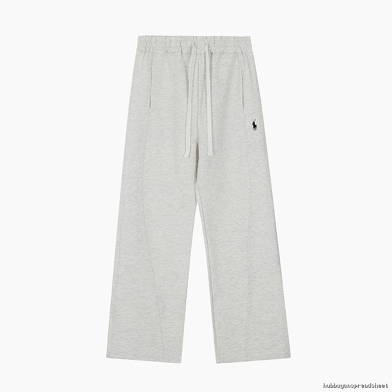 Travel RalphLauren Wide-Leg Sweatpants with small pony mark and relaxed drawstring waist