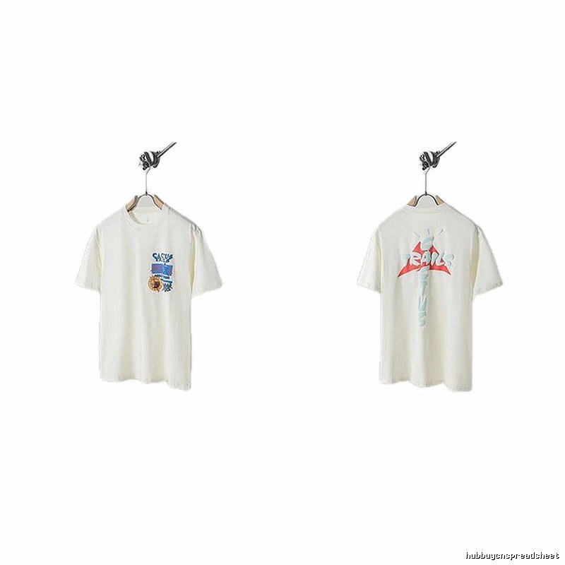 Travis Scott Graffiti Street Style Off-white T-shirt