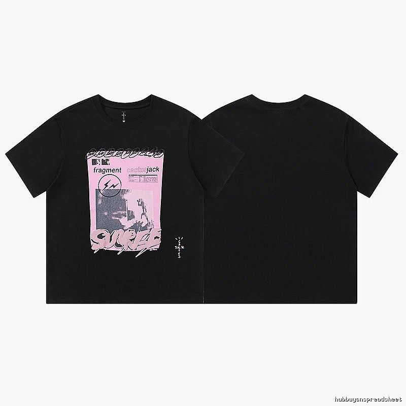 Travis Scott Travel Graphic T-shirt Brown Travis Scott with Modern Look