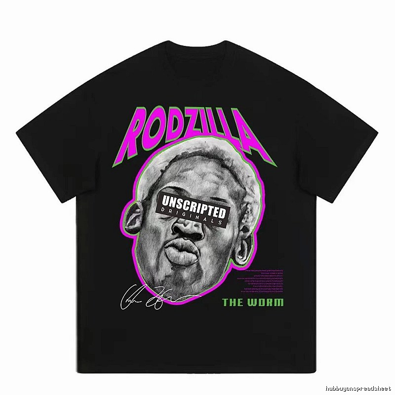 Tupac Daily Portrait graphic T-shirt Black Tupac Collage with Visual Detail