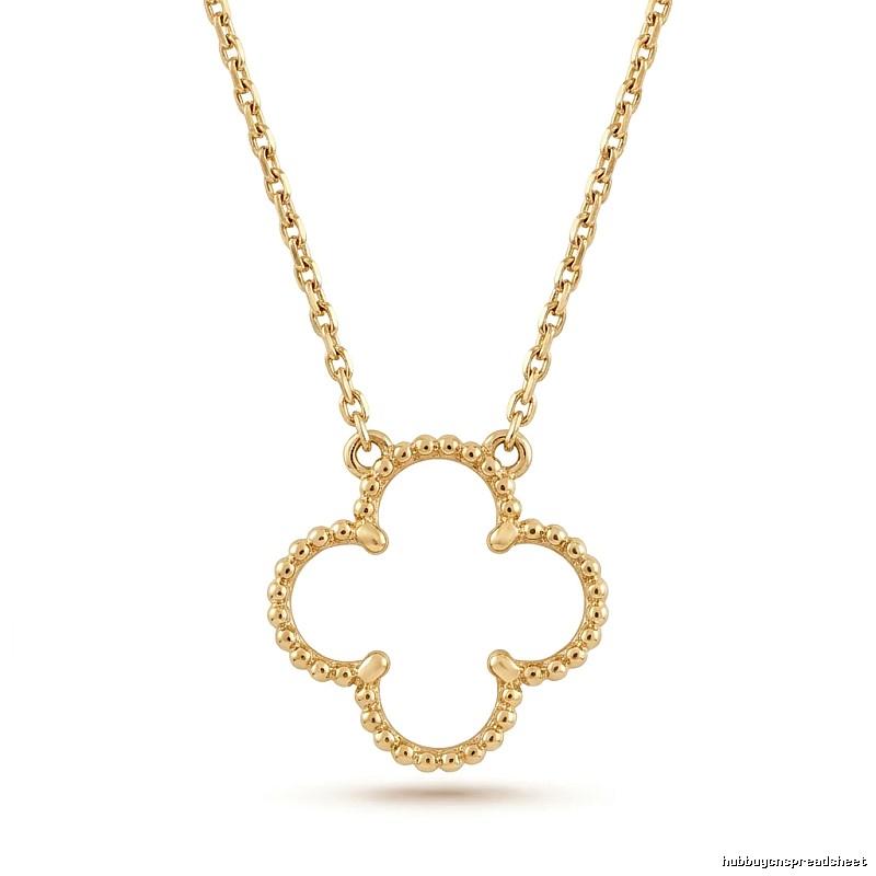 Van Cleef & Arpels Four-leaf Clover Gold Necklace