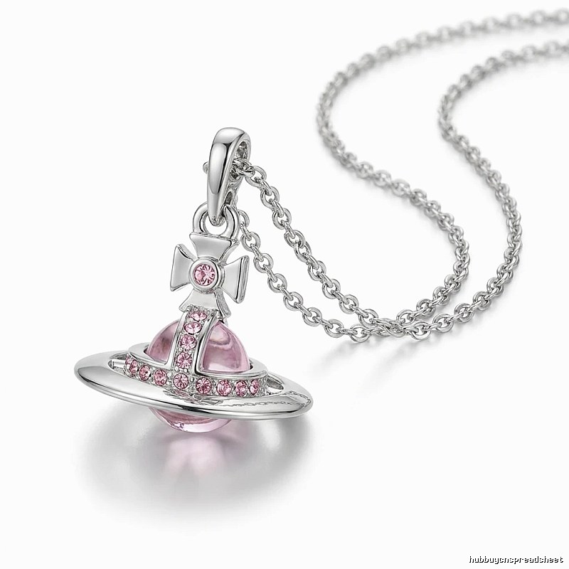 Vivienne Westwood Saturn series silver necklace