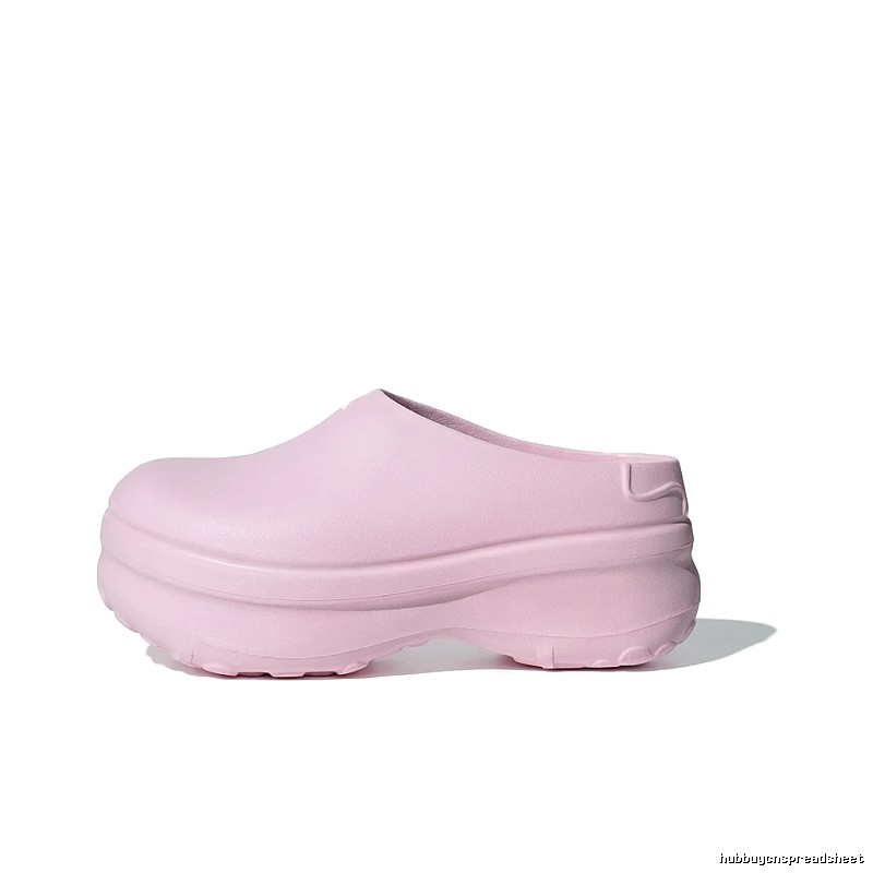 Yeezy thick-soled casual style pink shoes